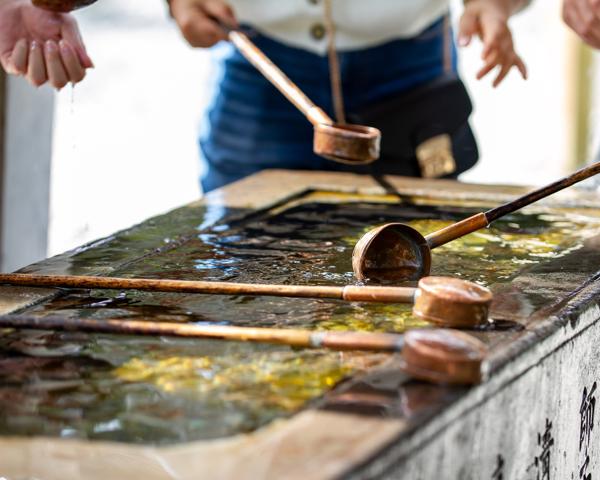 Before entering Kotoku-in Temple in Kamakura, there are specific and culutral rites and procedures followed at the Chōzuya. I spent a lot of time figuring out how to not insult my host nation before visiting; it was far less formal and ceremonial than I was anticipating.